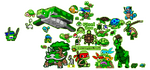 Canvas 36 Turtle Theme and Minecraft Pxls collab