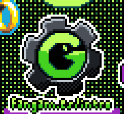 The logo of the game creation software Gamemaker 8.