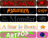 Lady Gaga album animation