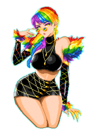 Pride Evelynn collab tempalte