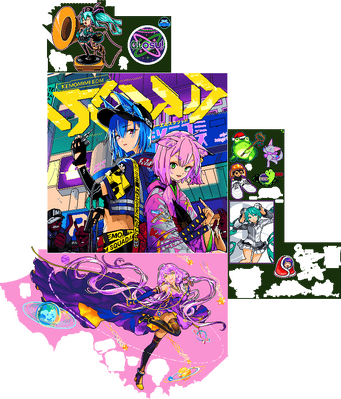 Art + BG Template