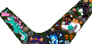 Squirrel + Cae Witch Artwork