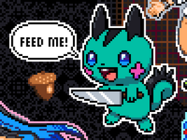 Cae-coloured Pachirisu