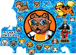 Canvas 43a Dog Theme and PokePxls collab