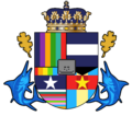Greater coat of arms of Timmy II, Chromatic Emperor